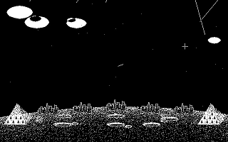 Rocket Defense atari screenshot